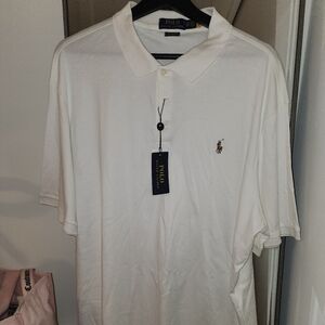 Ralph Lauren Men's White Polo Shirt